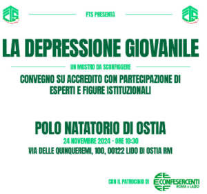 Convegno a ingresso libero sulla depressione giovanile a Ostia: il programma 2