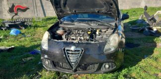 Blitz dei carabinieri ad Ardea: cinque arresti per riciclaggio di auto