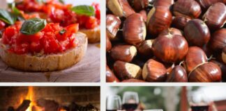 Sagre nel Lazio dal 15 al 17 novembre: weekend nei borghi tra castagne, arrosticini, bruschette all’ olio pregiato e vino novello