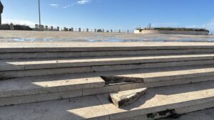 Furiosa mareggiata a Ostia: cabine crollate e timori per la stabilità della Rotonda (VIDEO) 2