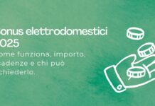 Bonus elettrodomestici 2025