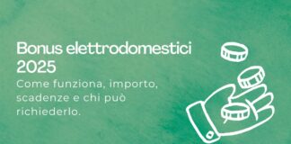 Bonus elettrodomestici 2025