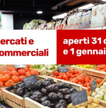 Supermercati e centri commerciali aperti a Capodanno