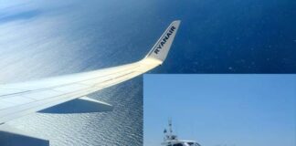 Fiumicino, aereo in atterraggio con problemi elettrici: scatta la procedura d’emergenza