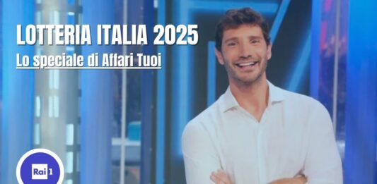 Speciale Affari Tuoi Lotteria Italia 2025