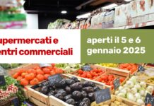 Supermercati aperti 6 gennaio 2025