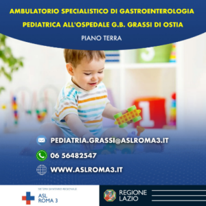 Ostia, arriva l’ambulatorio di gastroenterologia pediatrica: “Patologie in crescita anche tra i più giovani” 1