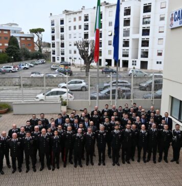 Generale Iacobelli vista caserma via Zambrini