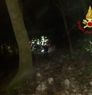 Momenti di angoscia per due giovani dispersi sul Monte Soratte: salvati dai Vigili del fuoco