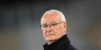 L'allenatore della Roma, Claudio Ranieri. Immagine di repertorio.