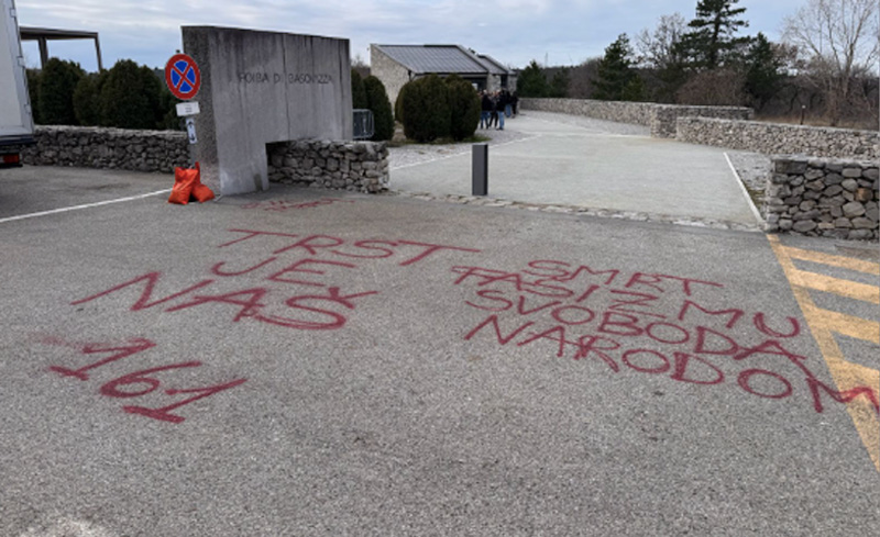 Giorno del Ricordo, vandalizzata targa commemorativa a Roma: "Atto che offende la memoria delle vittime delle Foibe" 1
