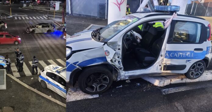 incidente vigili urbani L'incidente che ha coinvolto un'auto di servizio della Polizia Locale