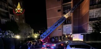 Roma, incendio divampa in appartamento a Fonte Ostiense