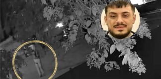 Il videl del vigilantes mentre spara contro i rapinatori