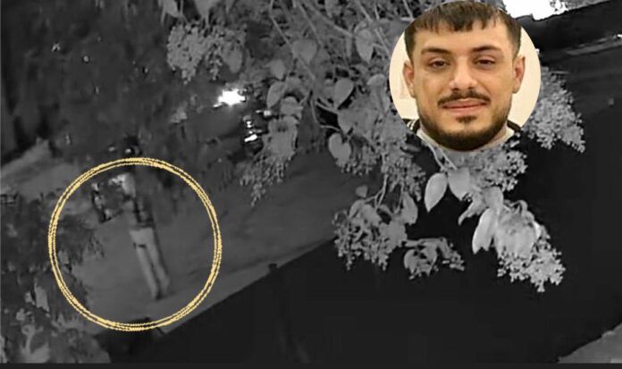 vigilantes-ladro Il videl del vigilantes mentre spara contro i rapinatori