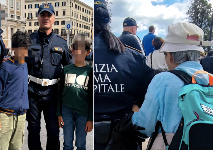 Bambini e anziana spariscono nella folla durante i funerali del Papa: le ricerche tra Santa Maria Maggiore e Vaticano 1 Bambini e anziana spariscono nella folla durante i funerali del Papa: le ricerche tra Santa Maria Maggiore e Vaticano 1