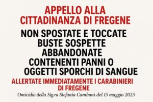 Omicidio di Fregene, appello dell'avvocato Gabrielli alla cittadinanza: "Non spostate buste sospette" 1