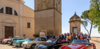 Grande parata di auto d'epoca da Roma al litorale di Ostia: il percorso