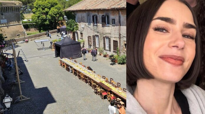 Emily in Paris 5, fuga sul litorale: a Ostia Antica i ciak della nuova stagione