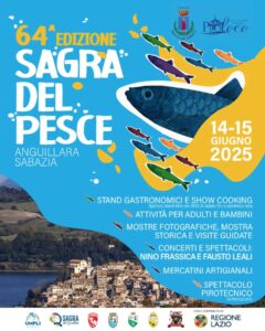 Sagra del Pesce 2025 ad Anguillara Sabazia con Fausto Leali e Nino Frassica: il programma 1