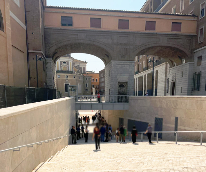La nuova Piazza Augusto Imperatore - fonte social free