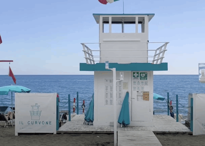 spiaggia il Curvone si Ostia
