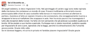 Anonimo affronta i rapinatori e recupera la borsa che fa riavere alla donna scippata 1