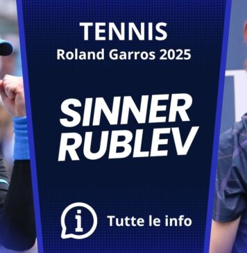 Sinner-Rublev Roland Garros 2025