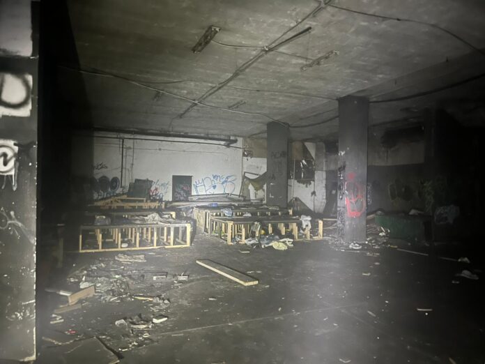 incendio ex teatro municipale spinaceto