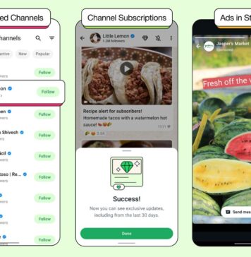 WhatsApp pubblicità