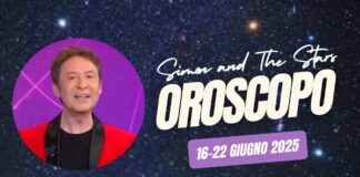 Oroscopo Simone and The Stars 16-22 giugno 2025