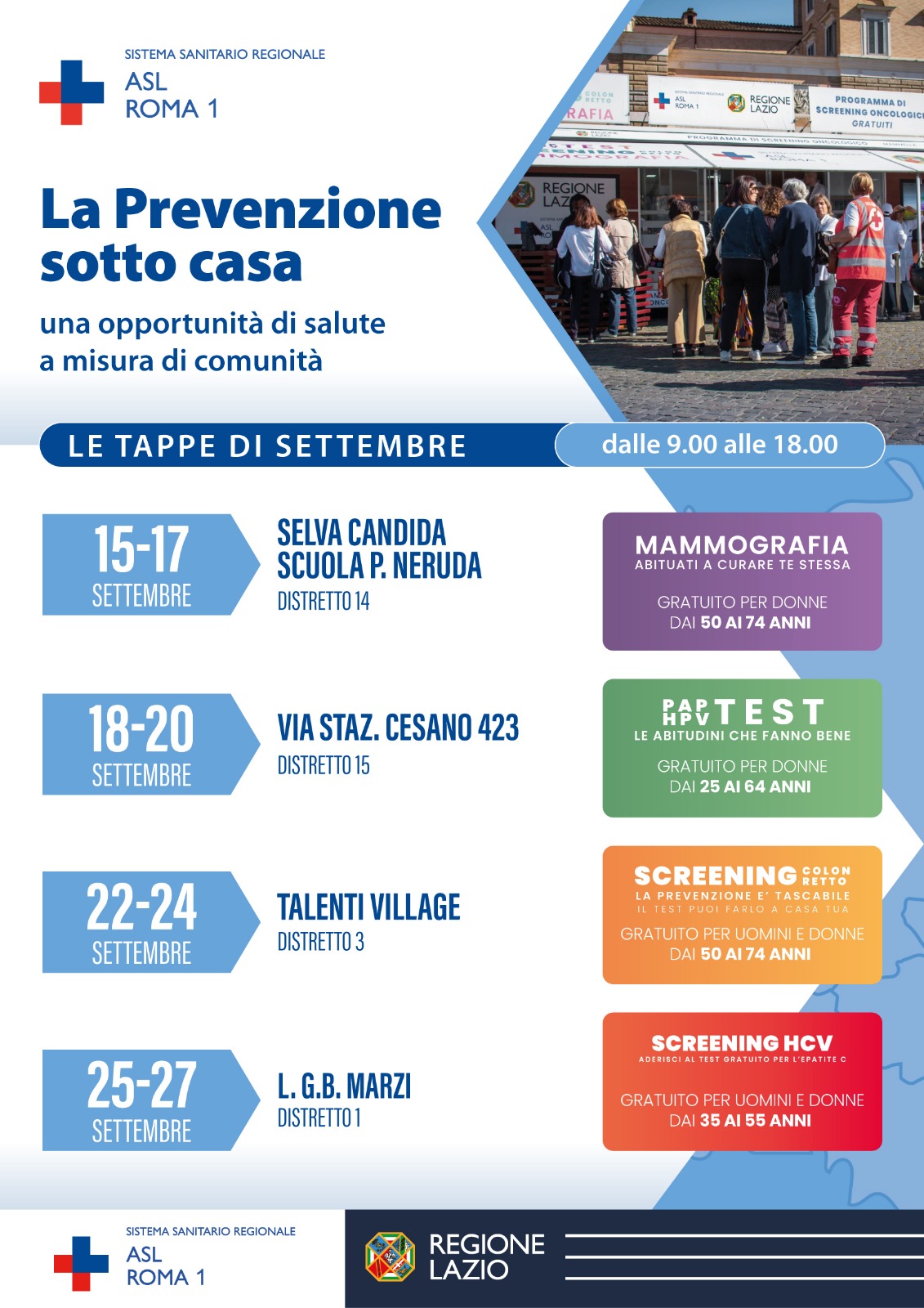 Screening oncologici gratuiti, dove e quando trovare il Truck della ...