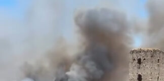 Emergenza incendi a Roma est: fiamme, fumo e strade chiuse
