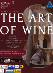 Ostia, “The Art of Wine” quando la cultura del vino incontra l’enogastronomia: ingresso libero 1 Ostia, “The Art of Wine” quando la cultura del vino incontra l’enogastronomia: ingresso libero 1