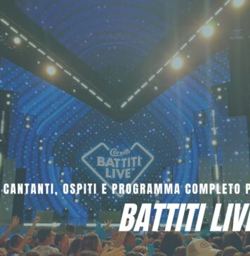 Scaletta prima puntata Battiti Live 2025