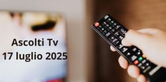 ascolti tv 17 luglio