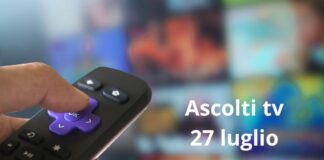 Ascolti tv 27 luglio