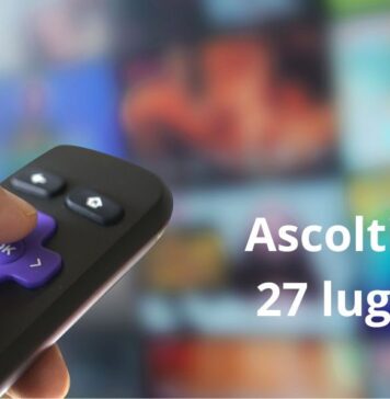 Ascolti tv 27 luglio
