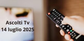 Ascolti tv 14 luglio 2025, i programmi più visti ieri: dati Auditel, chi vince la sfida tra Ilary e Alberto Angela