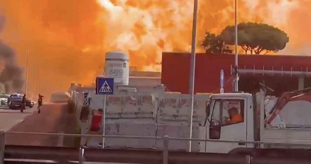 Roma, l’inferno del distributore: un paziente migliora, dimezzata la diossina nell’aria 2
