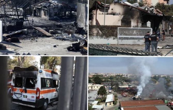 Roma, l’inferno del distributore: un paziente migliora, dimezzata la diossina nell’aria 1