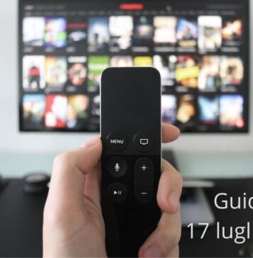 Guida tv 17 luglio