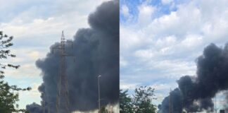 Nuovo incendio a Fiumicino, grossa nuvola di fumo nero in cielo. I residenti: "Servono controlli urgenti"