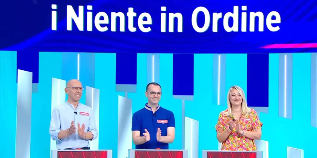 Reazione a catena, cosa è successo nella puntata del 25 luglio 2025: quanto hanno vinto i Niente in ordine 2 Reazione a catena, cosa è successo nella puntata del 25 luglio 2025: quanto hanno vinto i Niente in ordine 1
