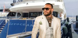 Conor McGregor, vacanze romane con la famiglia a bordo del superyacht “The Devocean”