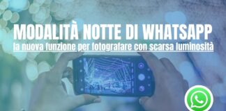 Modalità notte Whatsapp