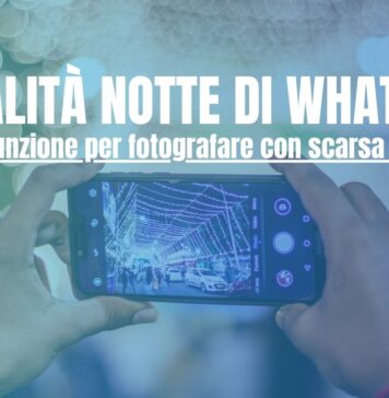 Modalità notte Whatsapp