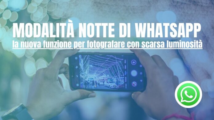 Modalità notte Whatsapp