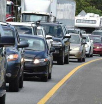 traffico intenso sulle vie della Capitale
