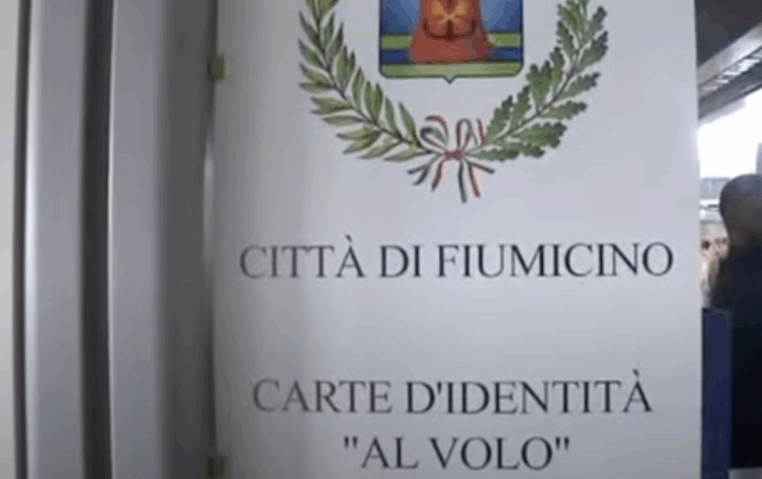 carte identità ala volo Fiumicino